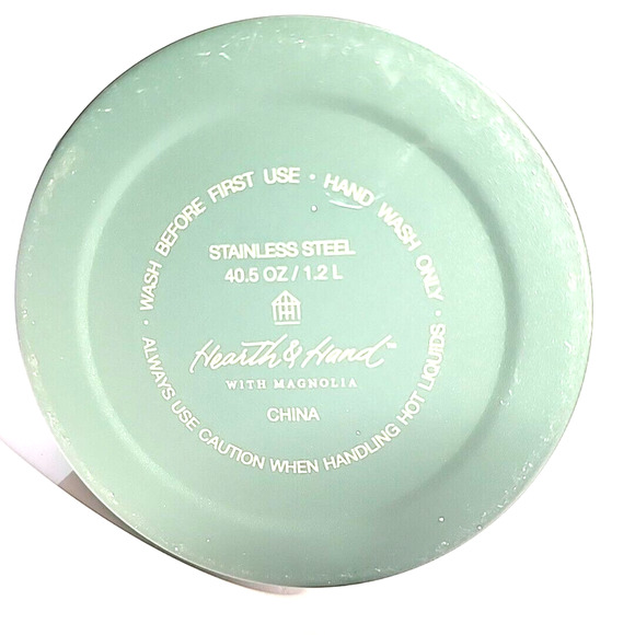 MAGNOLIA Hearth & Hand Joanna Gaines Green Thermos, New without Tags - Read - Picture 4 of 10